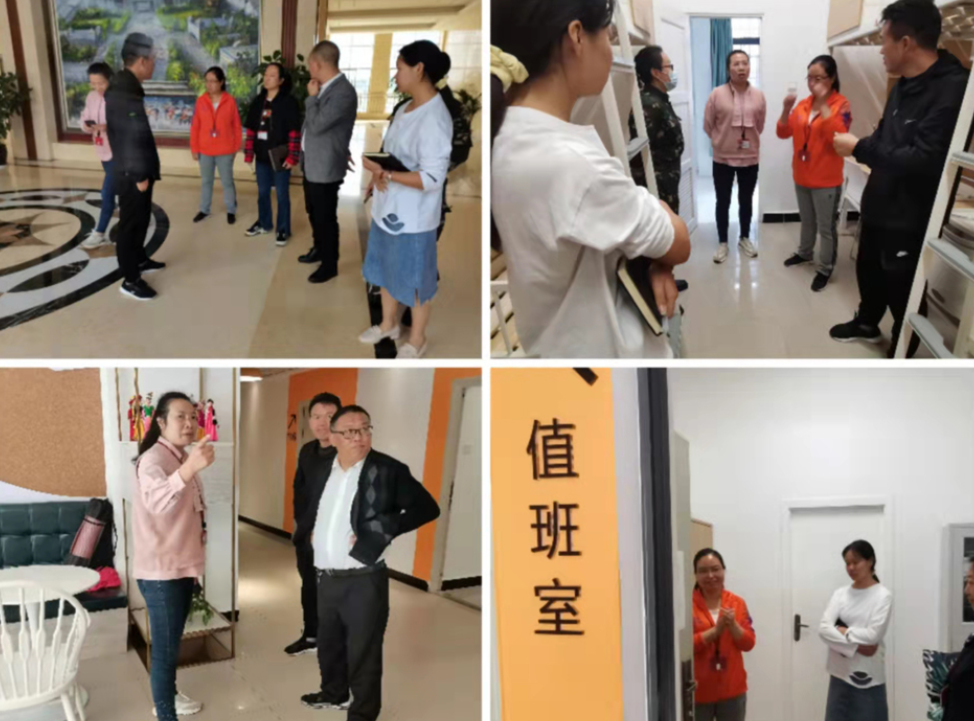 參觀昆明城市學院宿舍六T管理